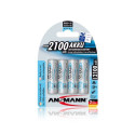 Ansmann R6 Uzlādējamas Baterijas AA / 1.2 V / 2100mAh / NiMH