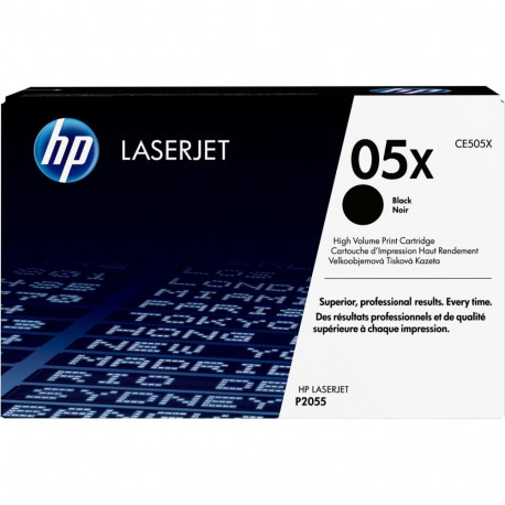 HP 05X must LaserJet toonerikassett