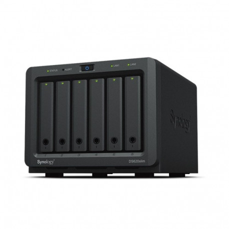 Synology DiskStation DS620SLIM NAS/storage server Desktop Intel® Celeron® J3355 2 GB DDR3L 0 TB Disk