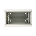 Extralink Rackmount cabinet 6U 600x600 AZH Gray wall mounted, swing type