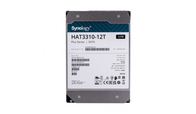 Synology HAT3310-12T sisemine kõvaketas 3.5" 12 TB Serial ATA