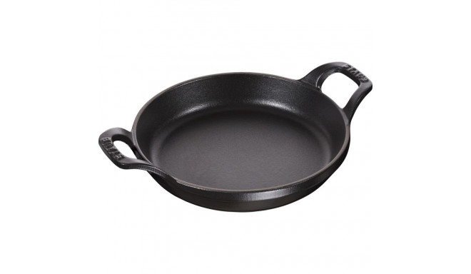Staub Round Baking & Casserole Dish - 400 ml, Black