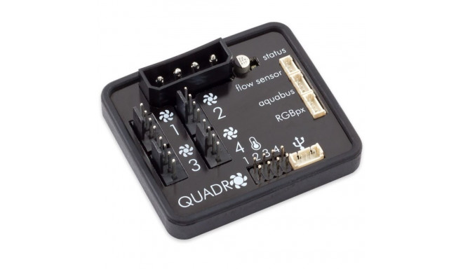 aqua computer QUADRO ventilaatorikontroller PWM ventilaatoritele