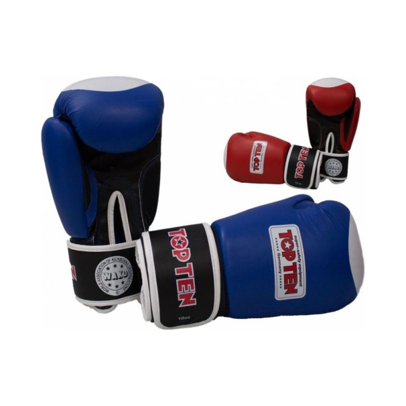 Top Ten Boxing Gloves RTT-WAKO 10 oz 01111-02WAKO Boxing