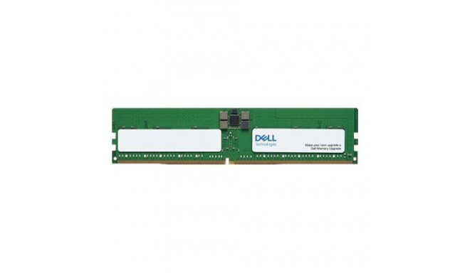 Dell mäluuuendus | 1Rx8 | 16 GB | DDR5 RDIMM | 4800 MHz | PC/server | registreeritud ei | ECC ei