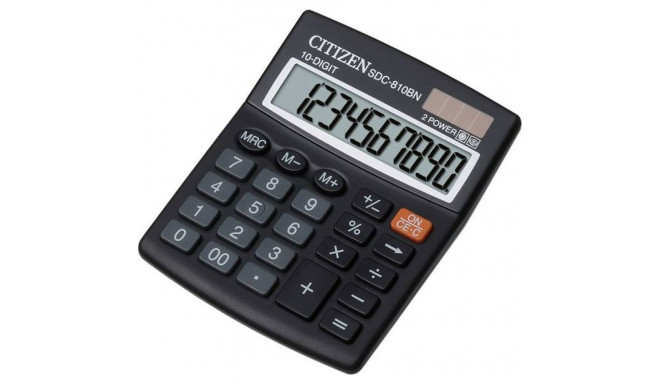 Calculator Citizen Black Plastic