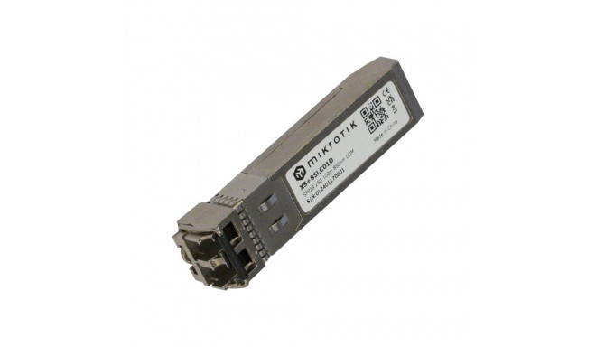 MikroTik SFP28 Module | XS+85LC01D | Dual LC UPC | 10000/25000 Mbit/s | Maximum transfer distance 10