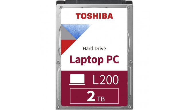 Toshiba L200 2TB 2.5" SATA III drive (HDWL120UZSVA)