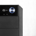 Modecom arvutikorpus Oberon Pro Midi Tower, must