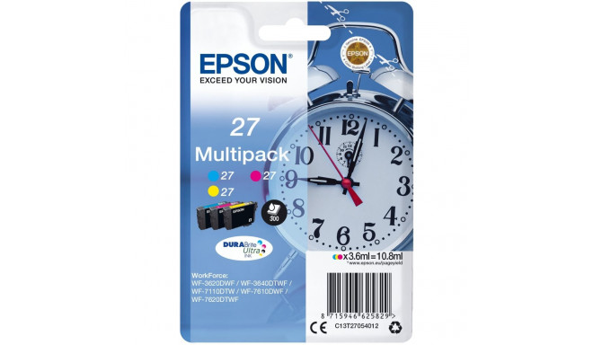 "Epson Tinte 27 C13T27054012 3er Multipack (MCY) bis zu 300 Seiten"