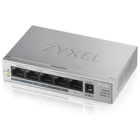 ZyXEL GS-1005HP -5-porttinen kytkin