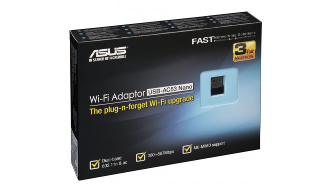 Asus USB-AC53 Nano Dual-band USB -WiFi-adapteri