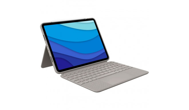LOGITECH Combo Touch for iPad Pro 11-inch (1st, 2nd, 3rd and 4th gen) - SAND - UK - INTNL-973 - OTHE