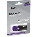 Emtec Click Easy USB flash drive 128 GB USB Type-A 3.2 Gen 1 (3.1 Gen 1) Black, Violet