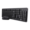 Trust Ody II keyboard Mouse included Universal RF Wireless QWERTY US English Black