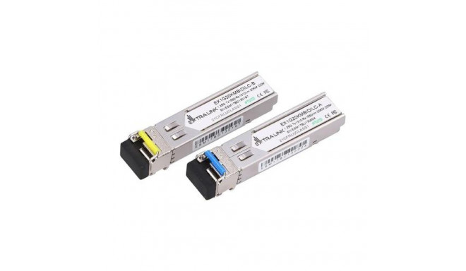 Extralink SFP Module SFP WDM 1.25G 1310/1550nm Single mode, 20km, LC, DDM, Pair