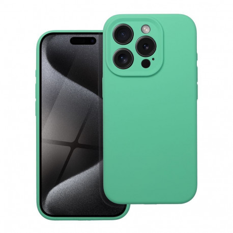 Case for iPhone 15 PRO Silicone 2mm mint