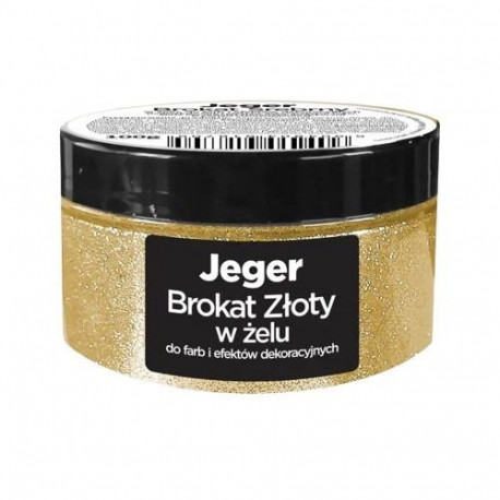 GEL JEGER GLITTER GOLD 100ML