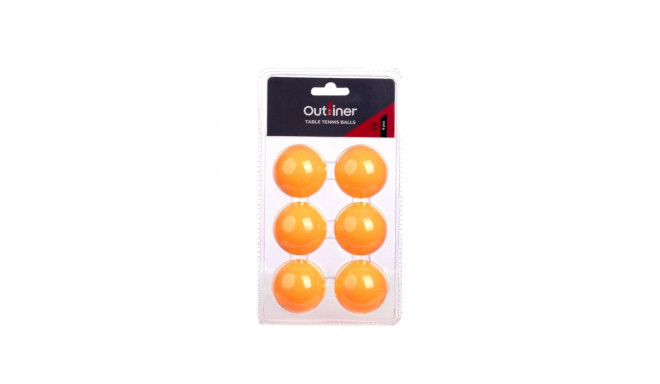 TABLE TENNIS BAL W337PP-2 6PCS OUTLINER