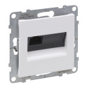 RJ45 SOCKET CATEGORY 6A UTP WHITE