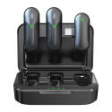 Devia microphone for smartfon Kintone USB-C wireless 2in1 black