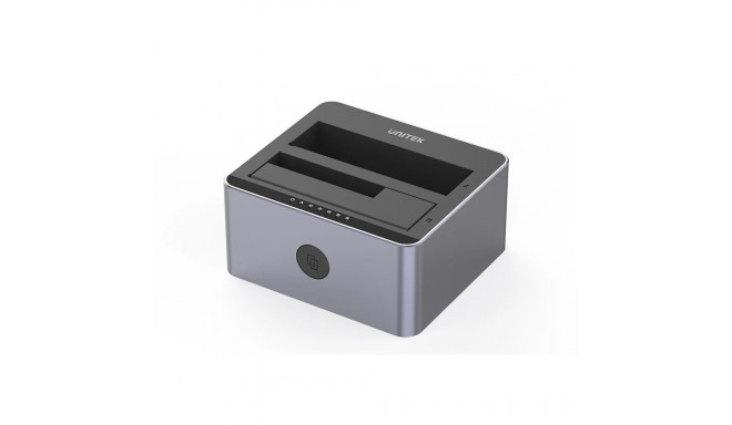 Storage Docking Station - Unitek (Y-3026GY01-EU) 2x SATA III 2.5"/3.5" USB 3.0 5Gbps