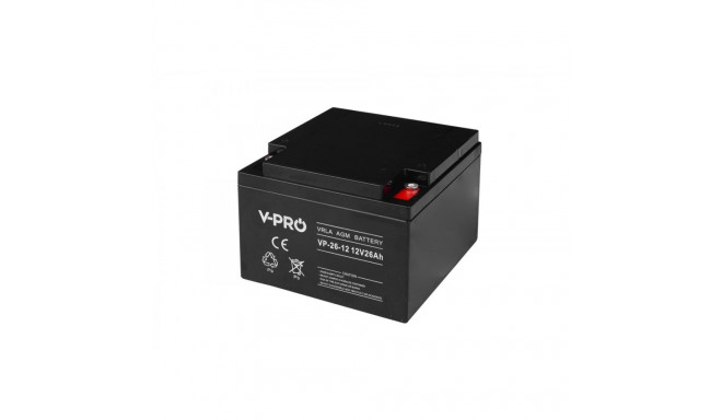VOLT POLSKA aku AGM VPRO 12V 26 Ah