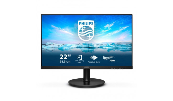 Philips V Line 222V8LA/00 arvutimonitor 54.6 cm (21.5") 1920 x 1080 pikslit Full HD LCD must