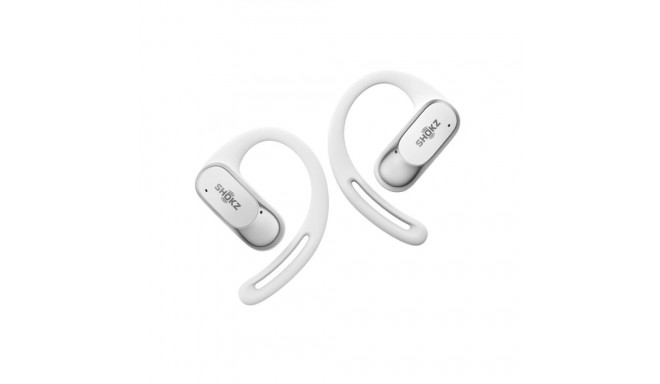 SHOKZ OpenFit Air, weiss Headset Wireless Ear-hook Calls/Music/Sport/Everyday Bluetooth White