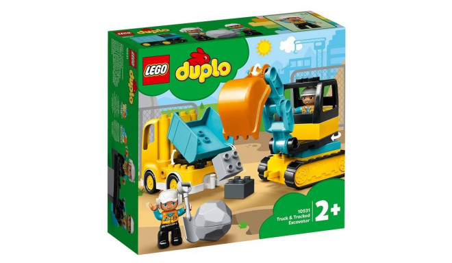 LEGO DUPLO 10931 Veoauto ja roomikekskavaator