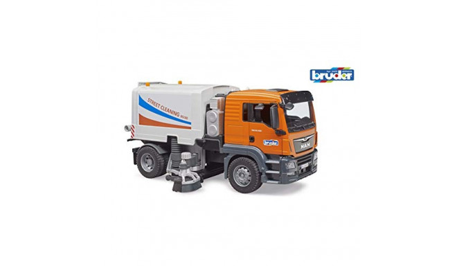 BRUDER MAN TGS truck street cleaning - 03780