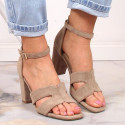 eVento W 4616 EVE344C suede sandals (38)