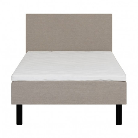 Couch LANDE 120x200cm, with headboard, beige