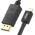 Unitek DisplayPort Mini - DisplayPort cable 3m black (Y-C612BK)
