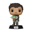 FUNKO POP! Vinyl Figure: Star Wars: Mandalorian Holding Child, 12 cm