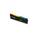 Kingston Fury Beast RGB memory, DDR5, 32 GB, 5600MHz, CL40 (KF556C40BBAK2-32)