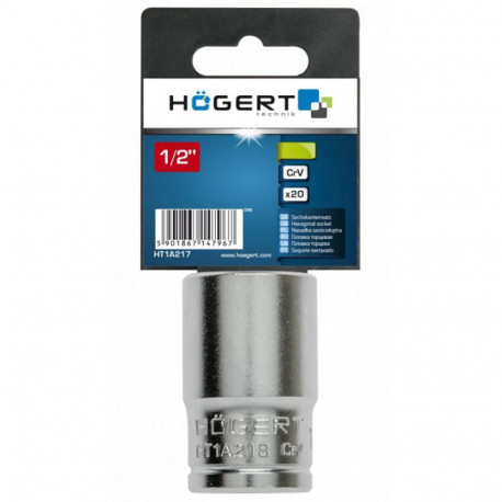 Muciņu atslēga 1/2" 18mm HT1A218 HOGERT