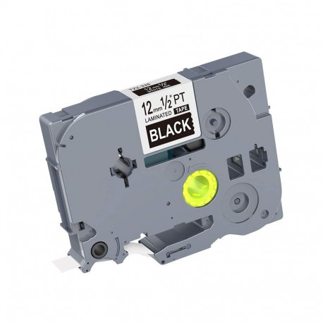 Kleepkirjalint/markeerimislint BROTHER TZE-335 12mm valge/mustal analoog