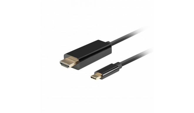 Кабель USB-C — HDMI Lanberg CA-CMHD-10CU-0030-BK