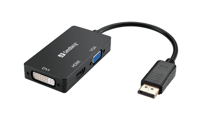 Sandberg 509-11 Adapter DP>HDMI+DVI+VGA