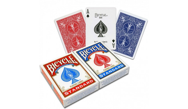 Bicycle Rider Back Standard 2 Decks of Playing Cards (Blue and Red)