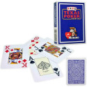 Modiano Texas Hold Em Jumbo Index Playing Cards (Blue)