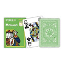 Poker 4 Jumbo Index Modiano Playing Cards (Light Green)