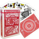 Bicycle Tally-Ho Circle Playing Cards (Red)