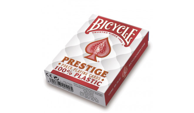 Bicycle Prestige Jumbo Poker Cards (Red)