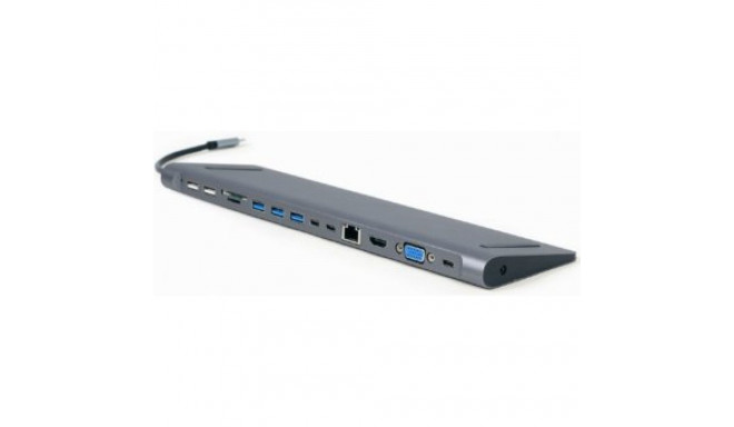 Gembird USB Type-C Multi-Port Adapter + Card Reader