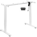 Mozos desk MOZOS EDF ECO WH white desk frame with electric height adjustment