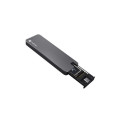 EXTERNAL SSD ENCLOSURE NATEC RHINO M.2 NVME USB-C 3.1 GEN 2 ALUMINIUM