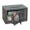 Phoenix Safe Co. Vela SS0801ED 10 L Steel Graphite