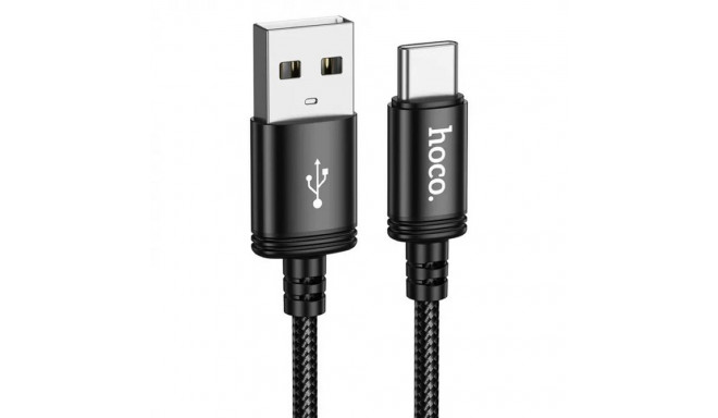 Cable USB A to USB C Hoco 3A 3 m X91 black